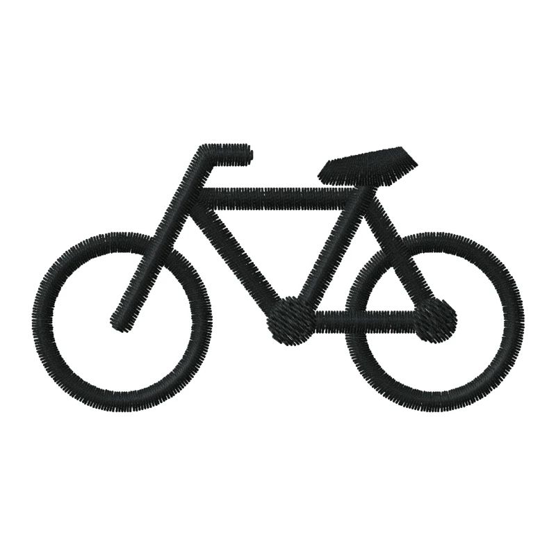 Vélo brodé