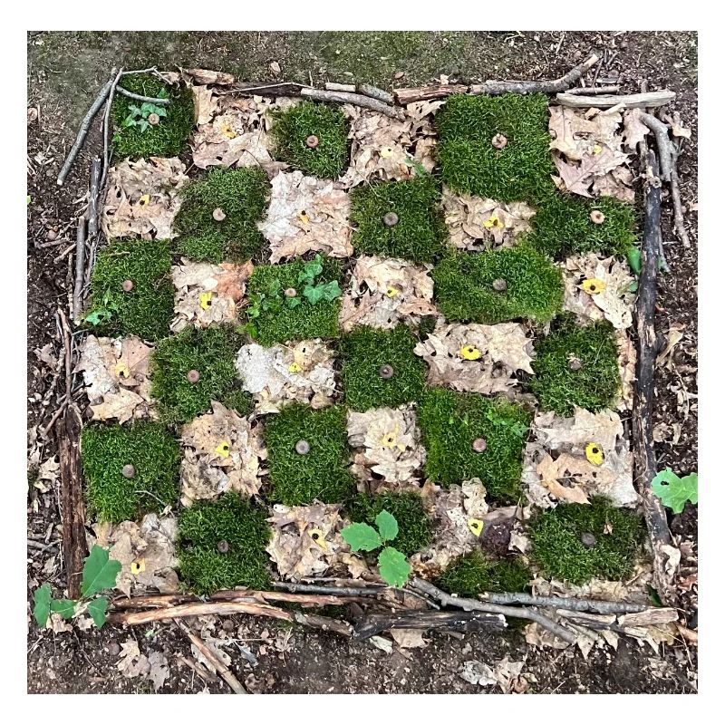 Forest Plants Pattern Design