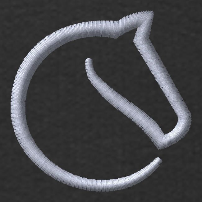 embroidered lichess logo