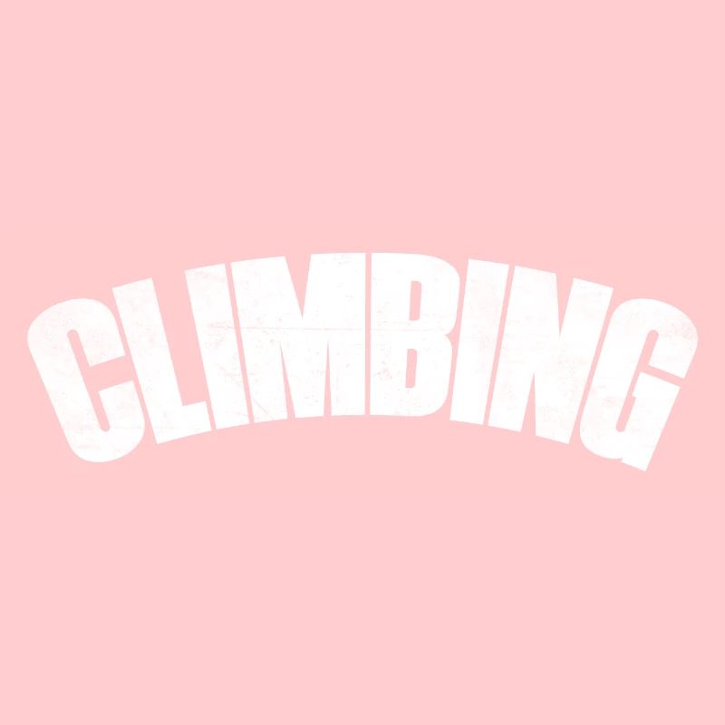 Climbing lettering Climbers Bouldering Climbing