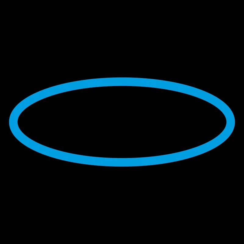 Oval Circle Decoration