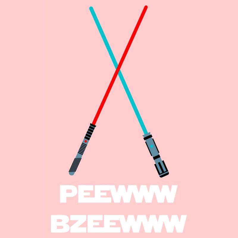 peewww bzeewww lustiges Lichtschwert Lichtschwert Design