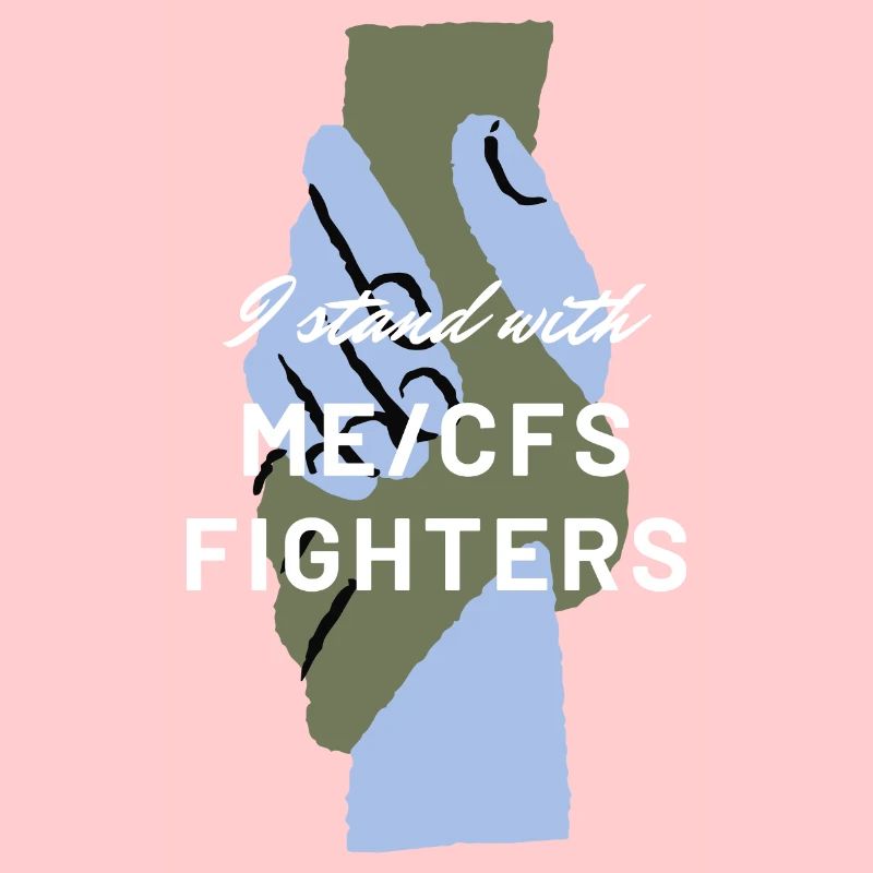 ME/SFC Je me tiens avec les combattants de l’EM/SFC blanc