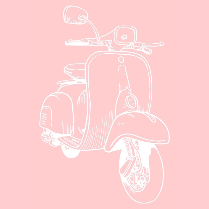 Dessin scooter classique