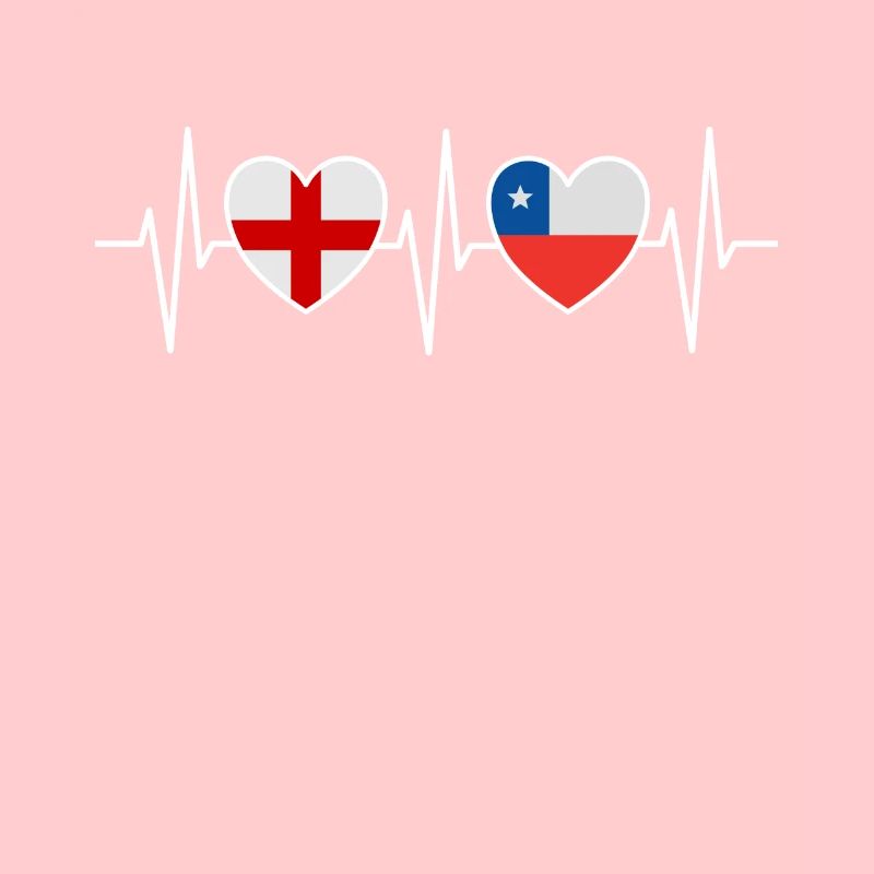 Drapeaux du drapeau chilien de l’Angleterre et du Chili