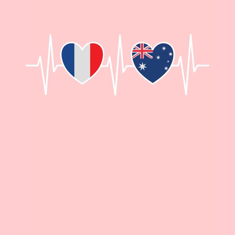 France et Australie Drapeau australien