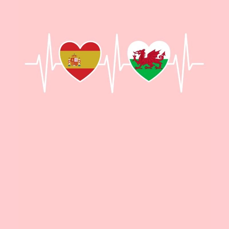 Espagne et Pays de Galles Drapeaux du drapeau gallois