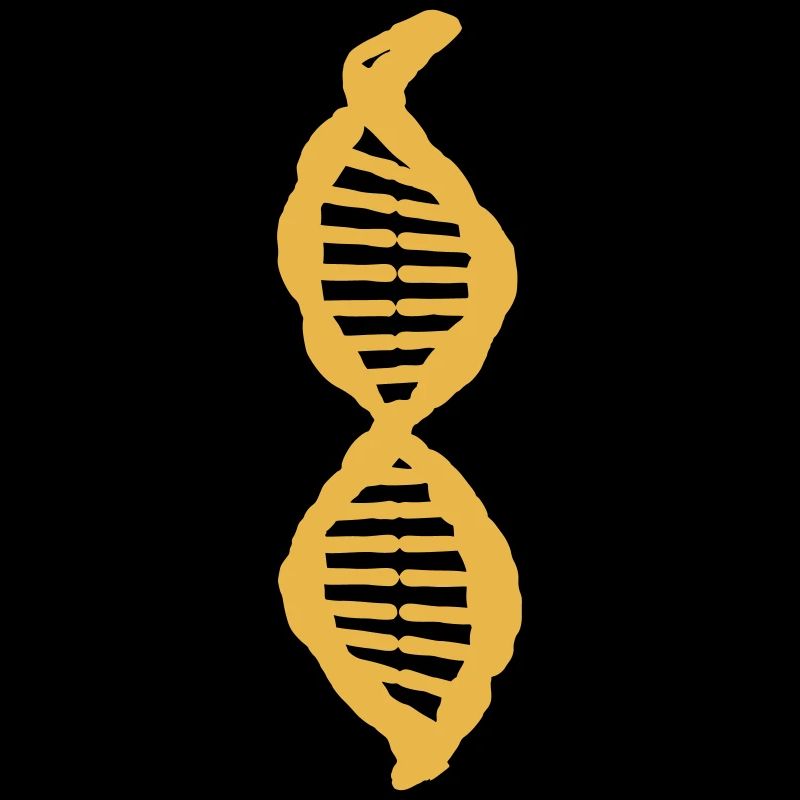 Science Biology retro DNA Genetics Vector