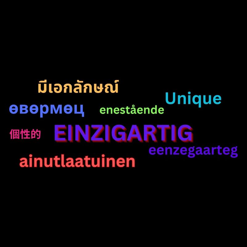 Einzigartig