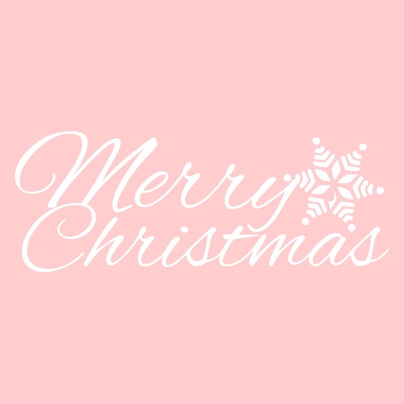 Joyeux Noël avec flocon de neige