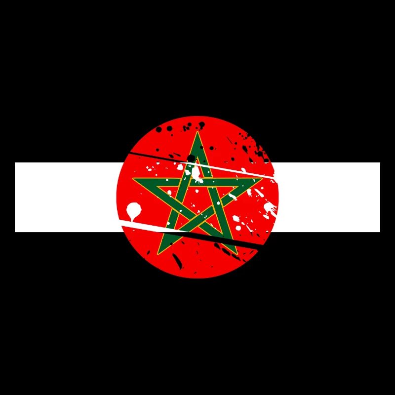 Maroc Drapeau Marocain