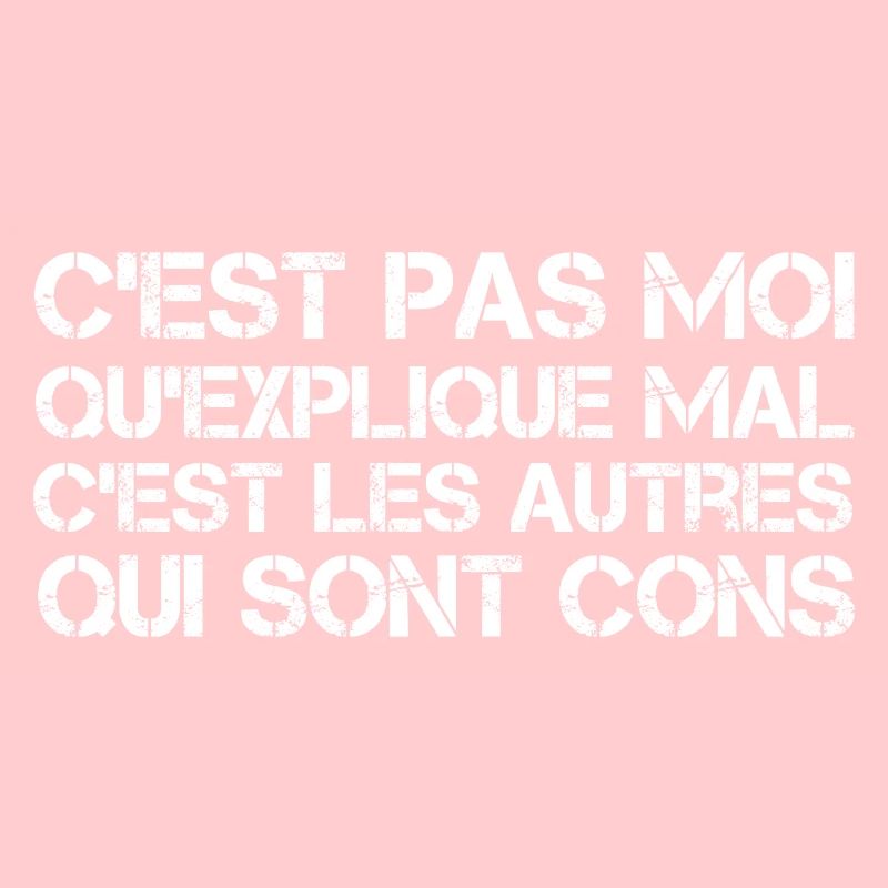 It's not me who explains badly