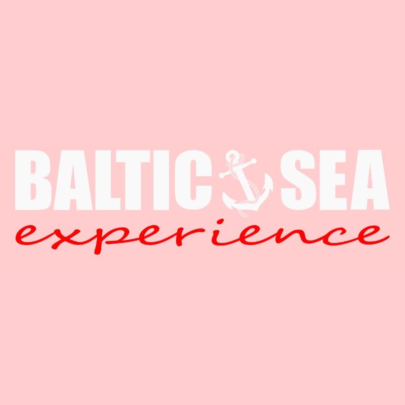 BALTIC SEA EXPERIENCE Logo weiß/rot Anker