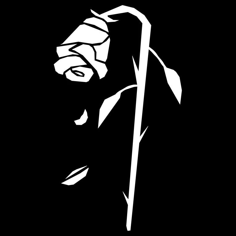 withered rose