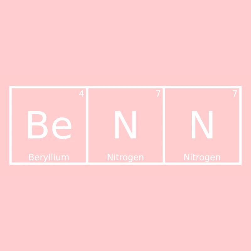 Benn Nom Prénom Chimie Tableau périodique Éléments