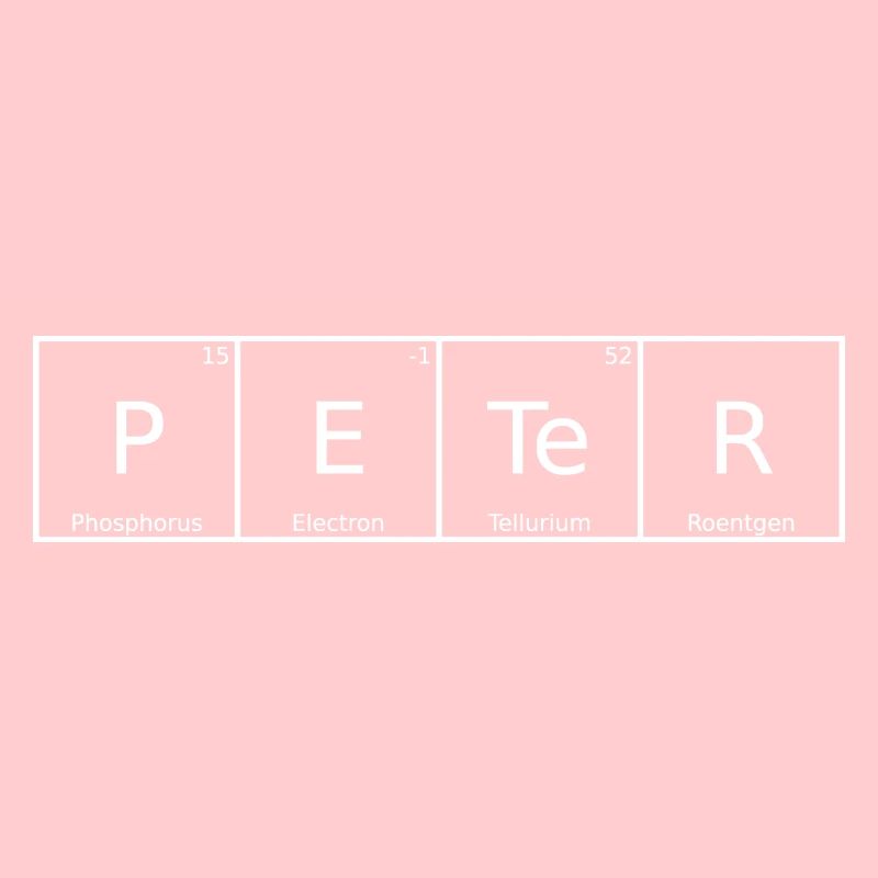 Peter Nom Prénom Chimie Tableau périodique Éléments