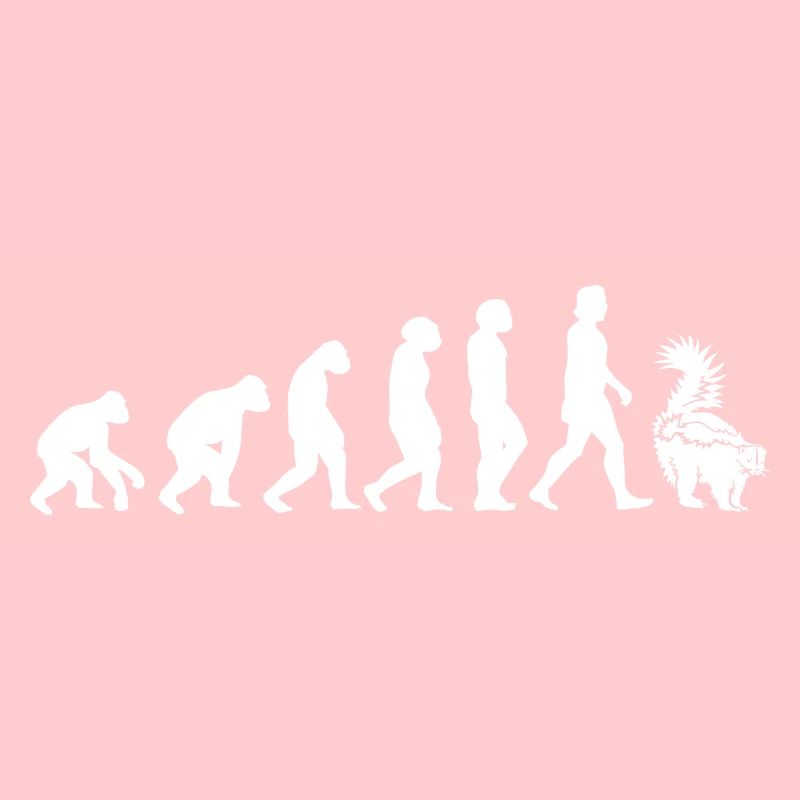 Skunk Evolution des humains Animaux