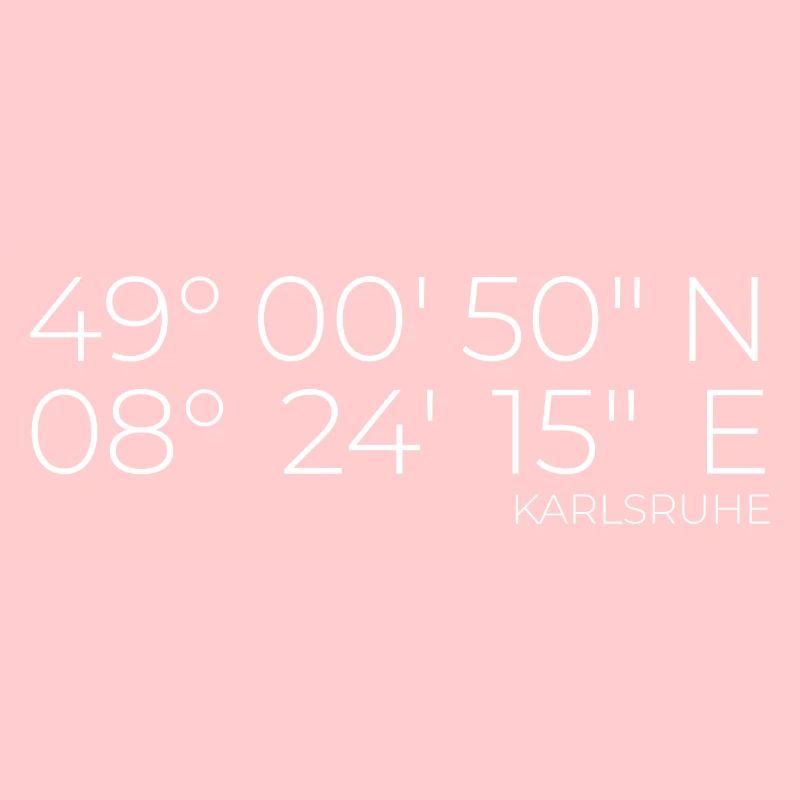 coordinates Karlsruhe