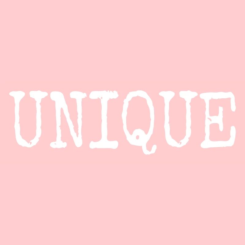 unique unique unique self-worth unique