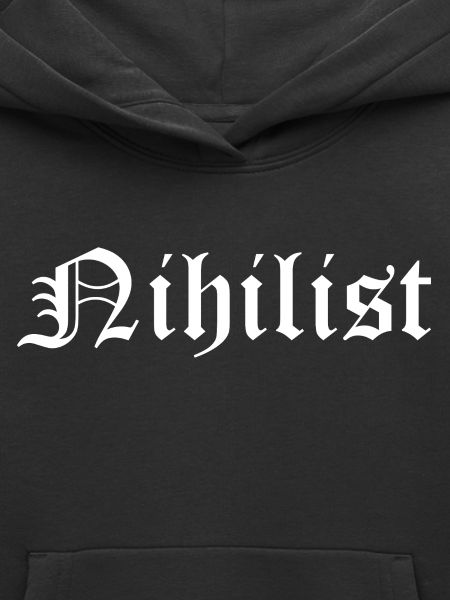 Nihilist gothic logo design T-Shirt