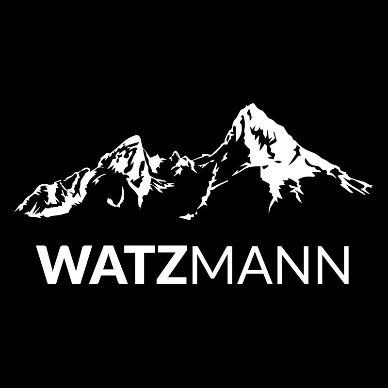 Watzmann Bergmassiv Berchtesgaden Alpen Bayern