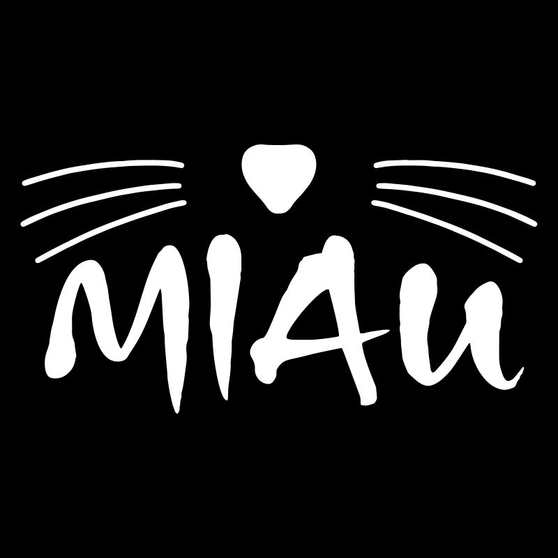 Miau Katze Geschenkidee