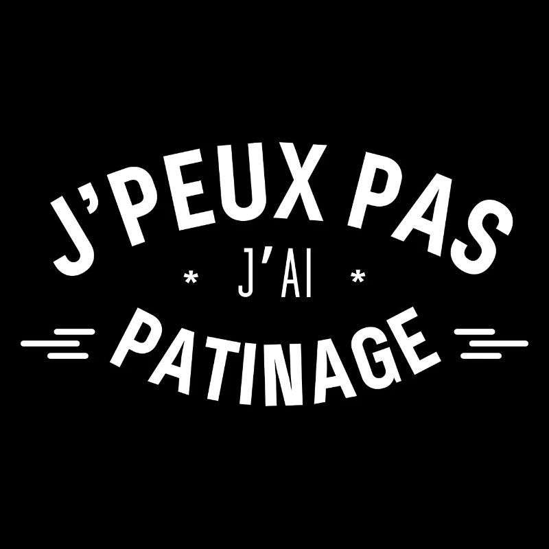 J peux pas j ai Patinage