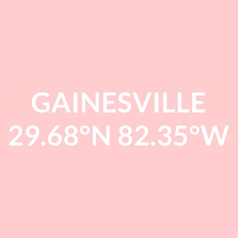 Gainesville, Florida, United States Coordinates