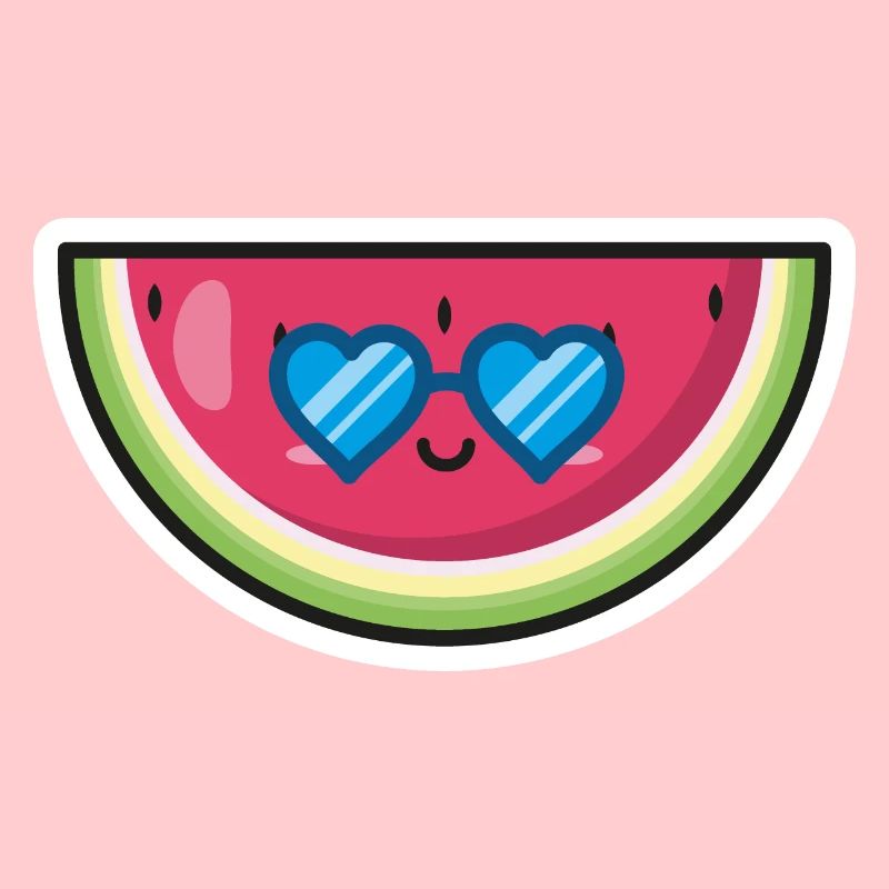 Vacances à la pastèque Drôle