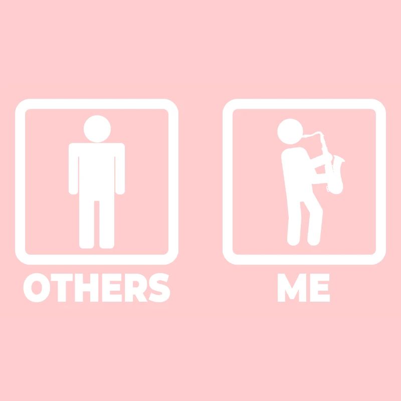 Saxophon Strichmännchen