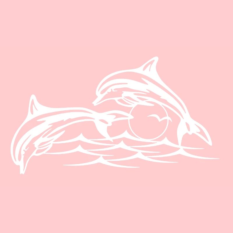 Les dauphins blancs