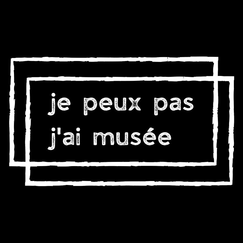 Je peux pas j'ai musée (rectangles)
