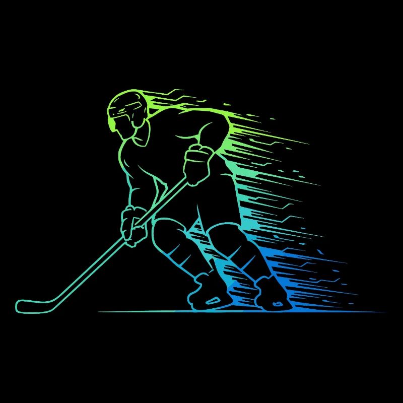 Eishockey Eishockeyspieler Mann