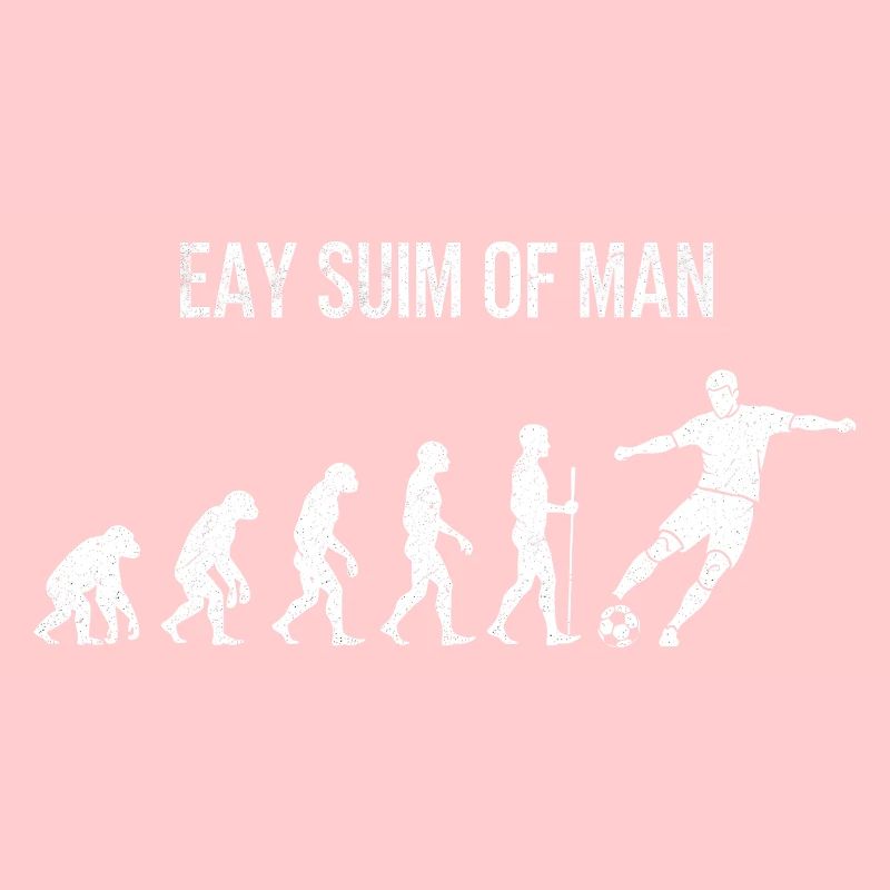 Soccer Evolution - Retro Soccer Player Design