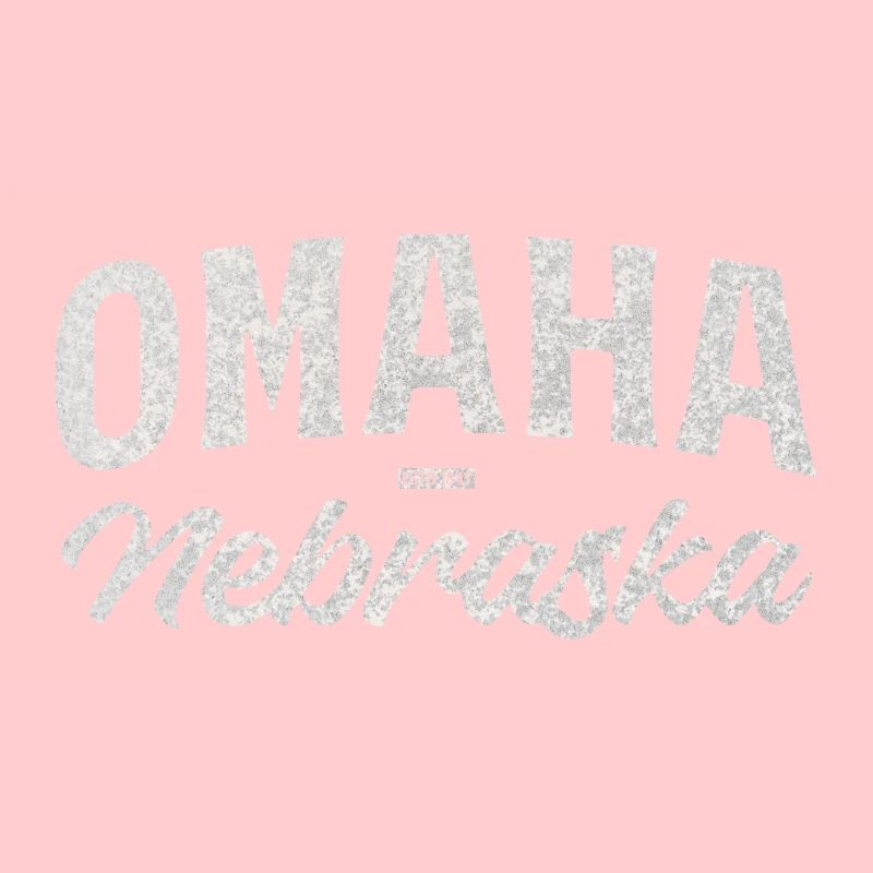 Omaha Nebraska Vintage Script Tee
