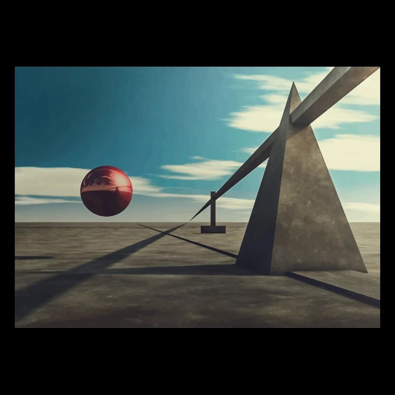 Conception 3D surréaliste