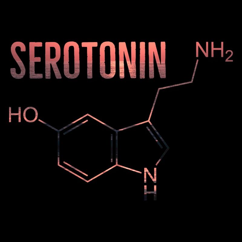 molécule de sérotonine