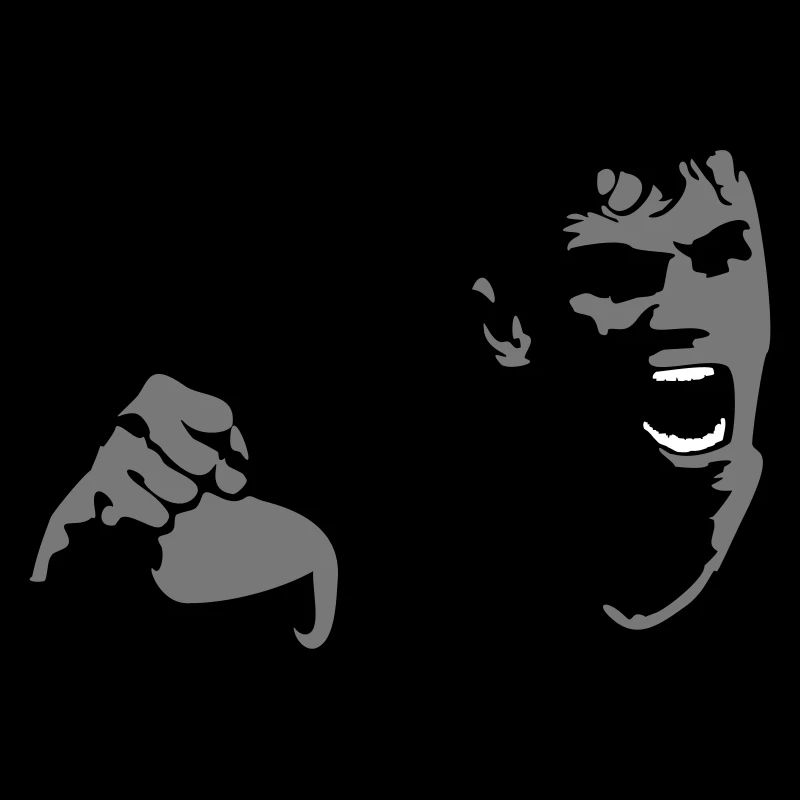 Mad Brüller / Shouting Man (2c)