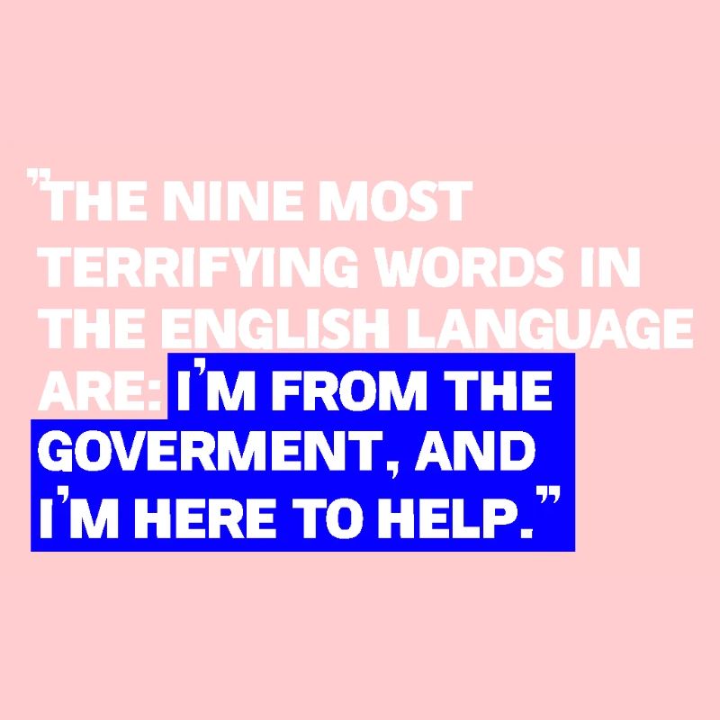 Paradoxical State Aid Quotes