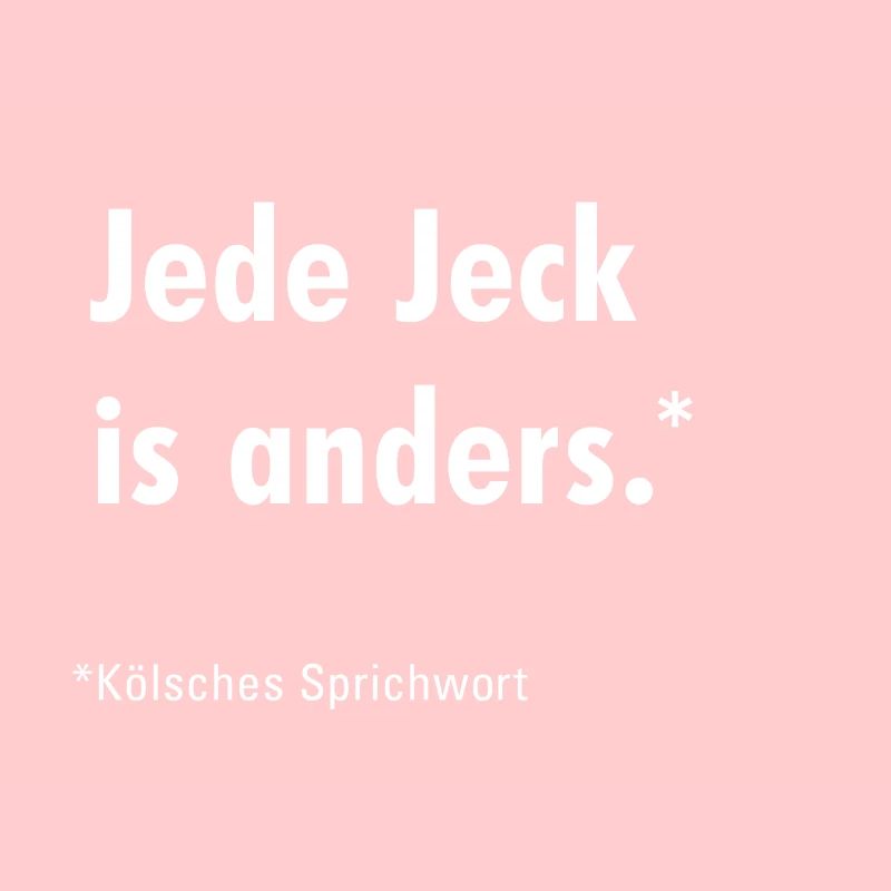 Chaque Jeck est différent