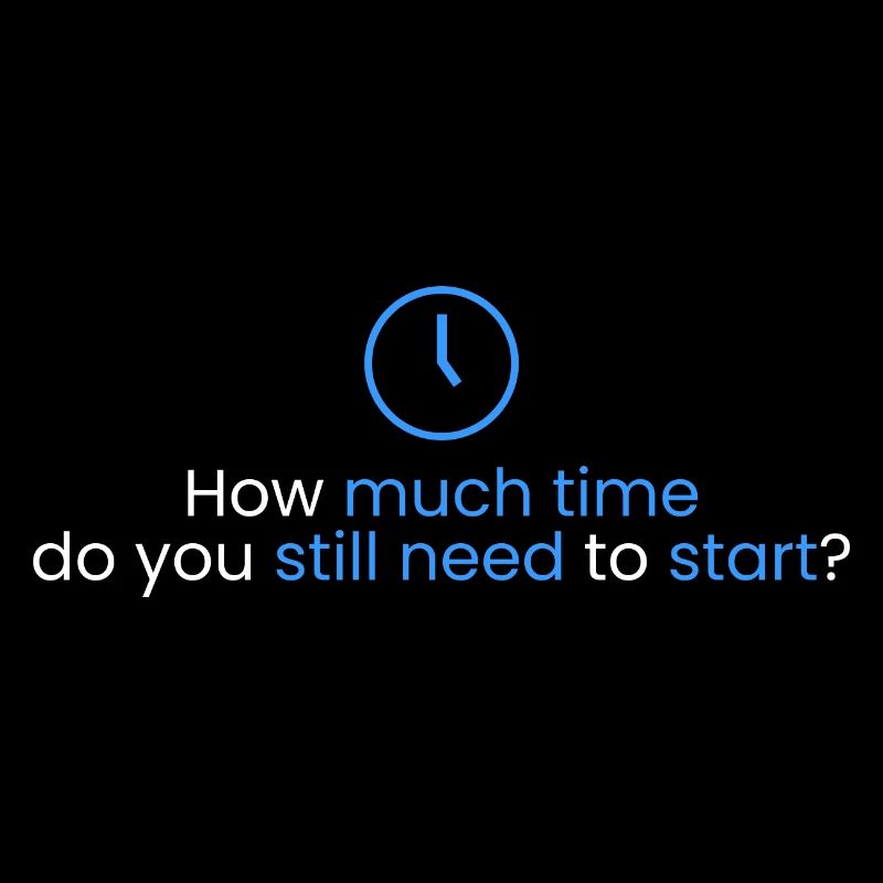 How much time is left for the start?