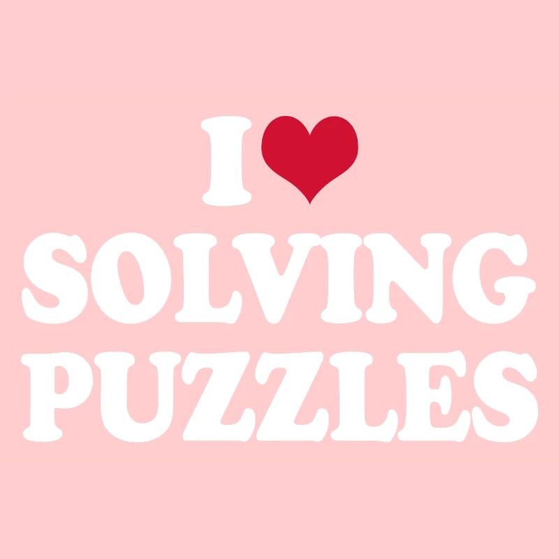 Puzzle I Love Solving Puzzles