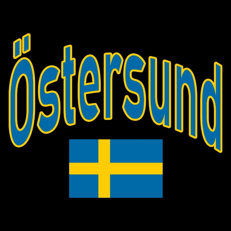 Drapeau suédois d’Östersund