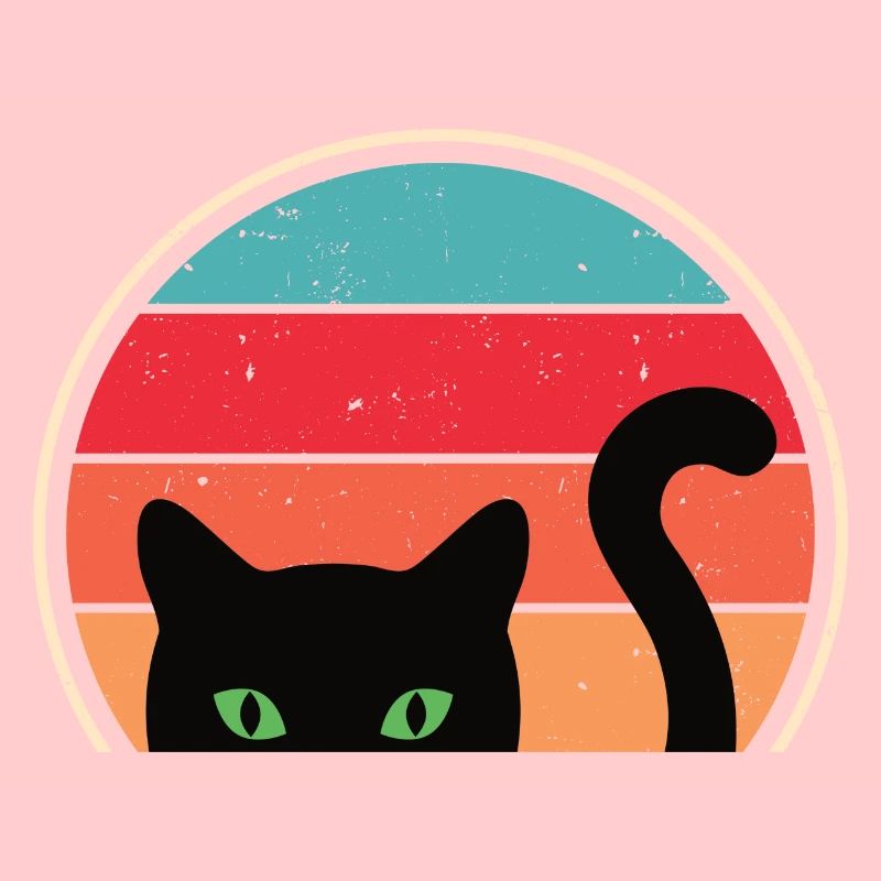Lustige Katze Blick