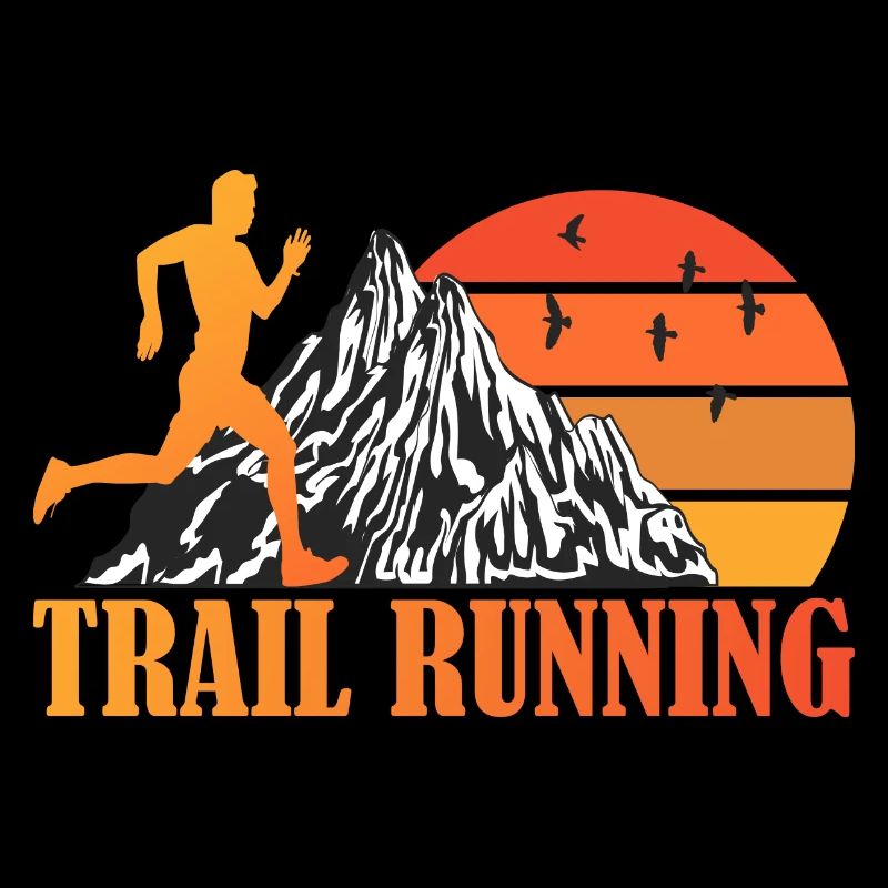 Trail Running Hit The Trail Geschenk x Trail Runner