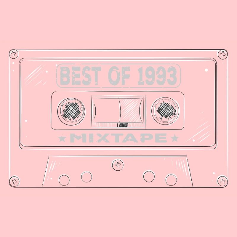 1993 Birthday Mixtape Cassette Retro