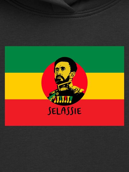 REGGAE FLAG - HAILE SELASSIE - JAH RASTAFARI
