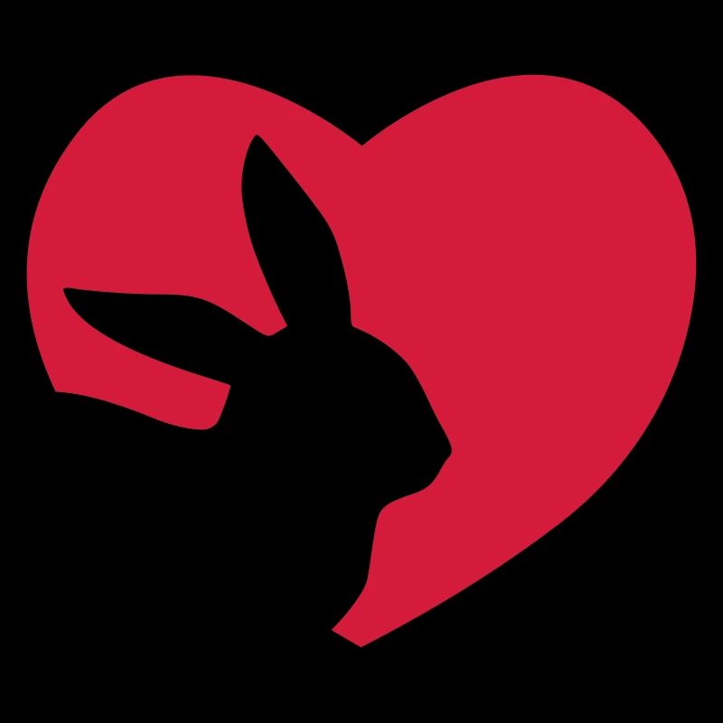 Dear Rabbit Heart Lover Gift