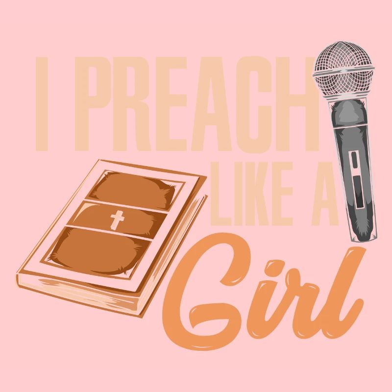 Predigen wie ein Mädchen Geschenkidee