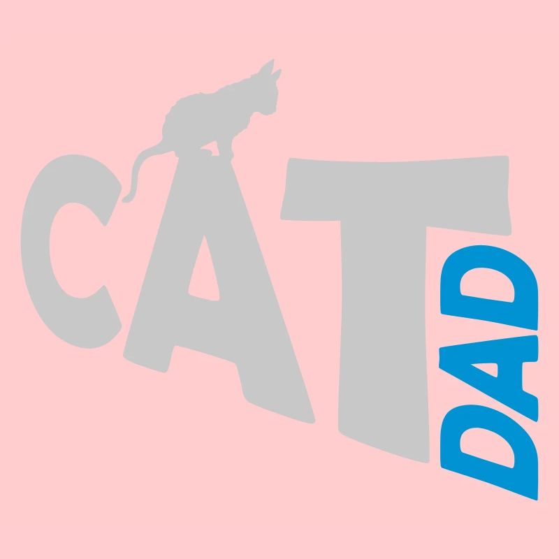 Conception du logo Cat Dad